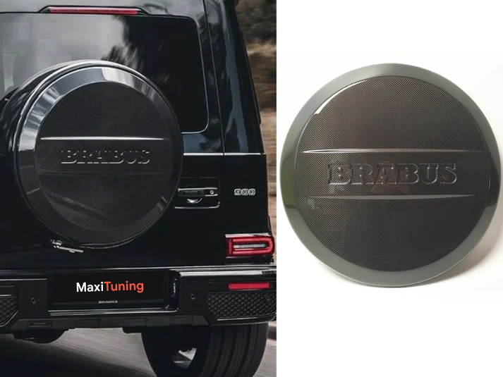 Mercedes-Benz G-Wagon W463 W463A Carbon Fiber Brabus Spare Tire Cover